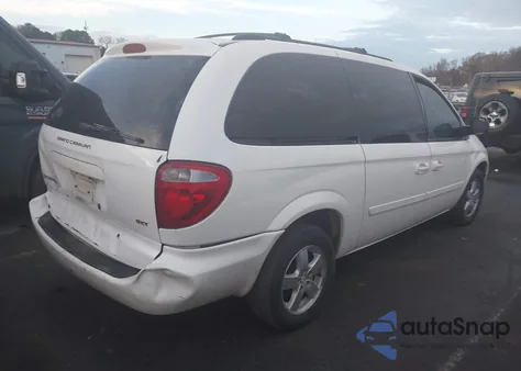 2007 Dodge Grand Caravan Sxt from USA, damaged, VIN 2D4GP44L67R348491